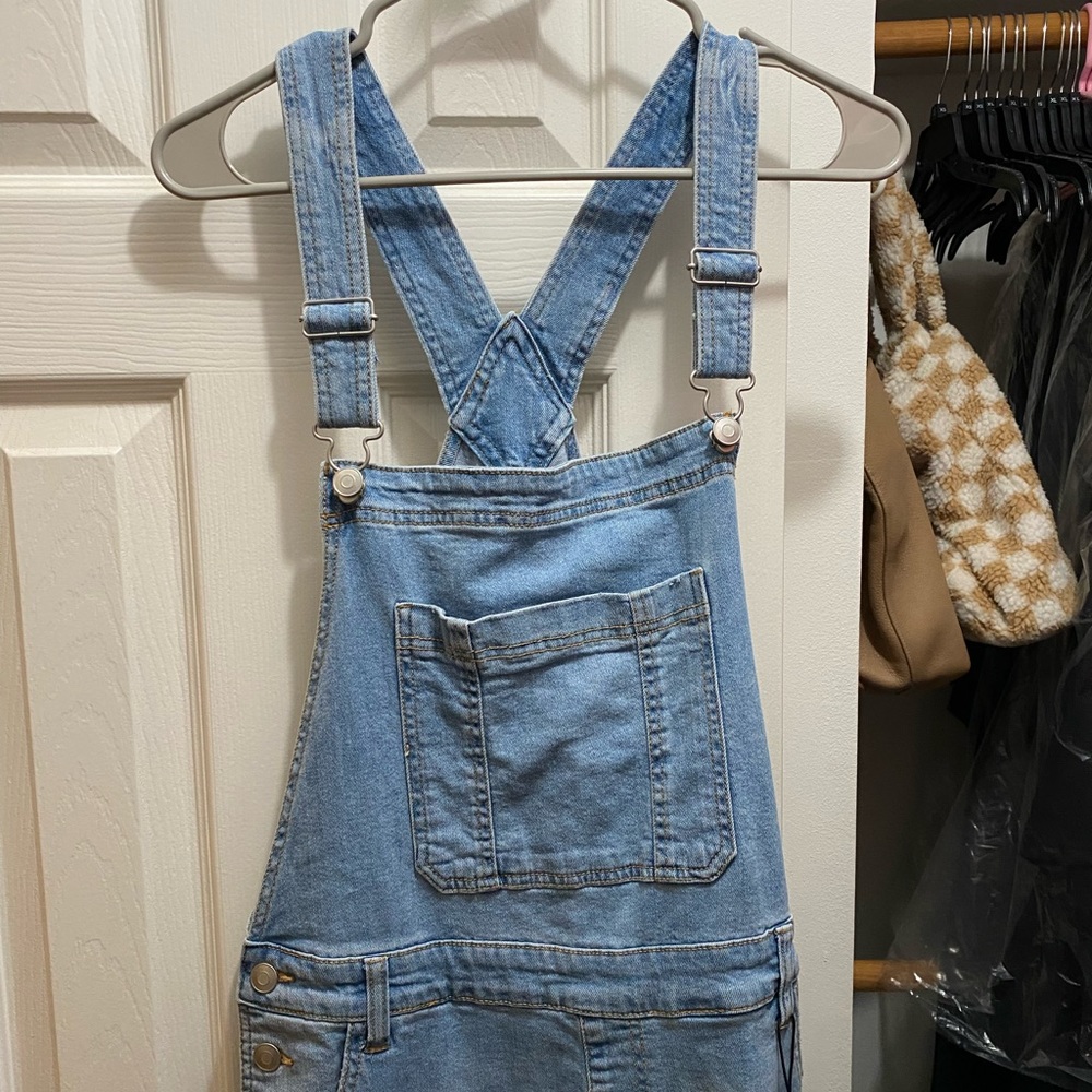 Distressed overalls!! NWT